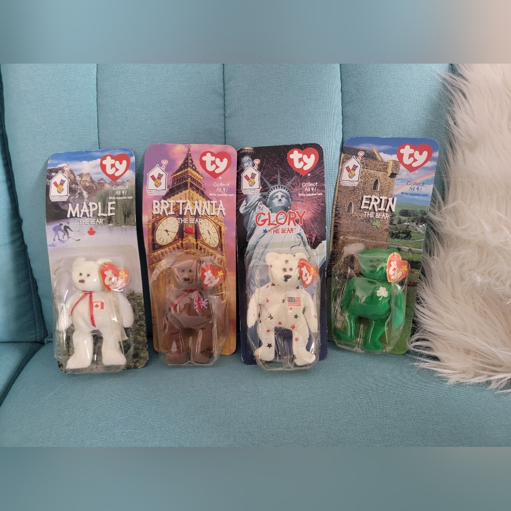 TY Beanie Baby Bundle * Around the World * Rare Collectors